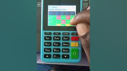 How to check bank card network on moniepoint pos