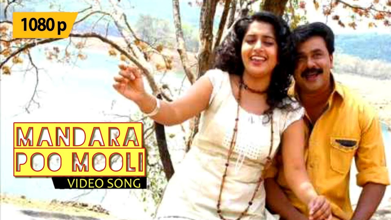 Mandaarapoo Mooli  Vinodayatra Malayalam Song HD 1080p  Dileep Meera Jasmine