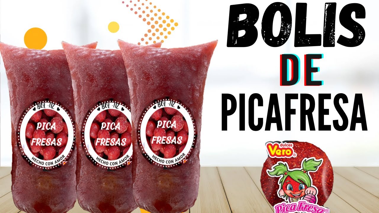 BOLIS Sabor  PICAFRESA Para tu NEGOCIO |RECETA ECONOMICA