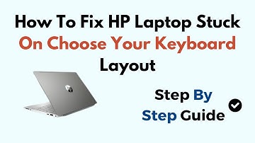 How To Fix HP Laptop Stuck On Choose Your Keyboard Layout Windows 11