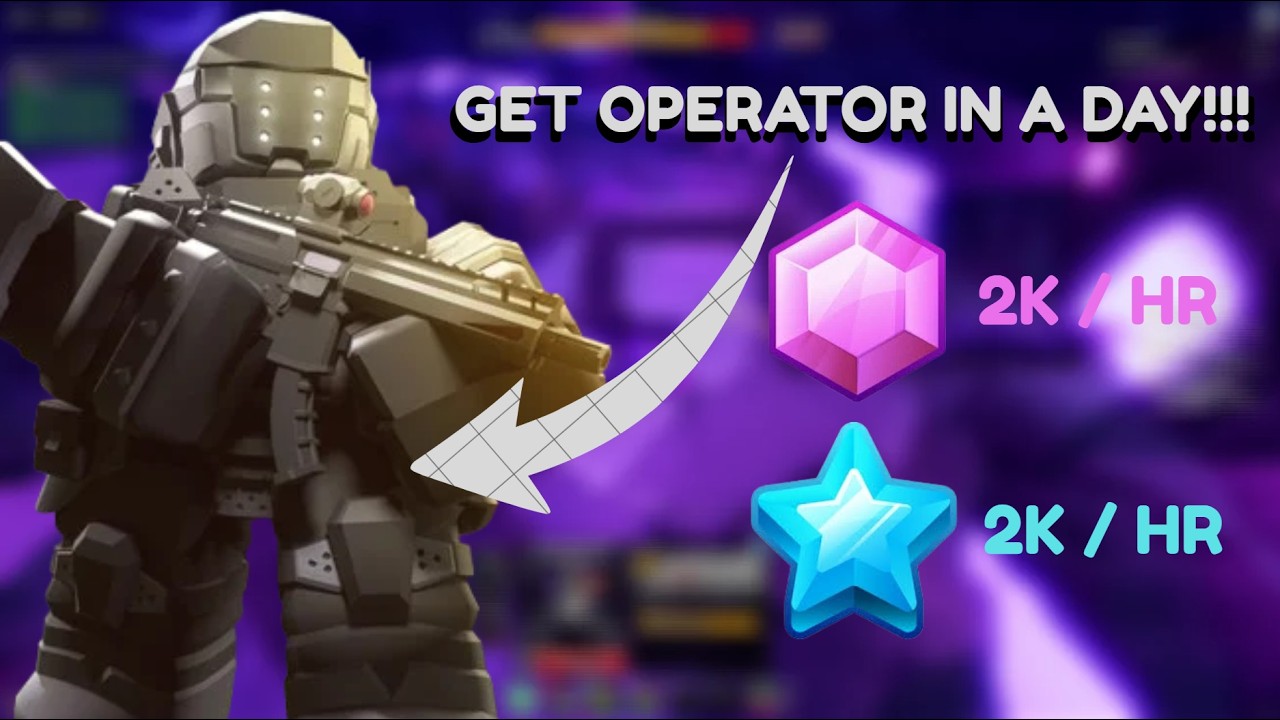 How to get Operator in TDS (NO GOLDEN SKINS)(FAST) || 2000 GEMS AN HOUR ...