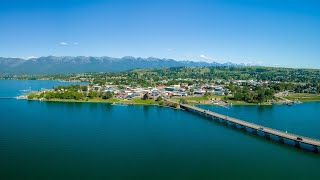 Flathead Lake Montana Real Estate Expert - Aerial Footage