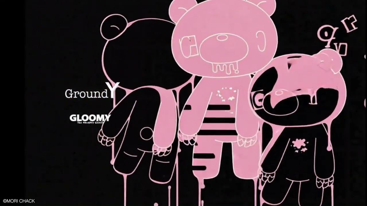 Ground Y × いたずらぐまのグルーミー Collaboration Collection - YouTube