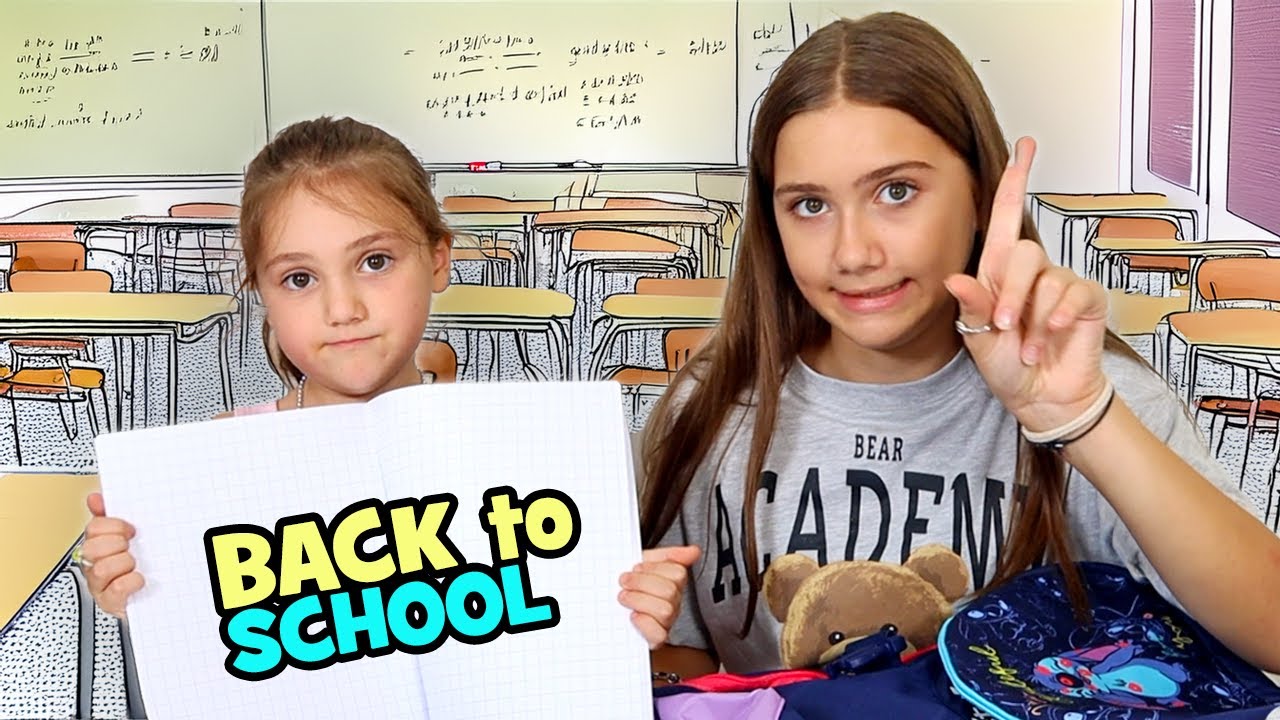 BACK TO SCHOOL di Marta e Camilla per il PRIMO ANNO!