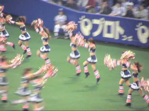 110501　広島3戦目　ドアラのバク転タイム