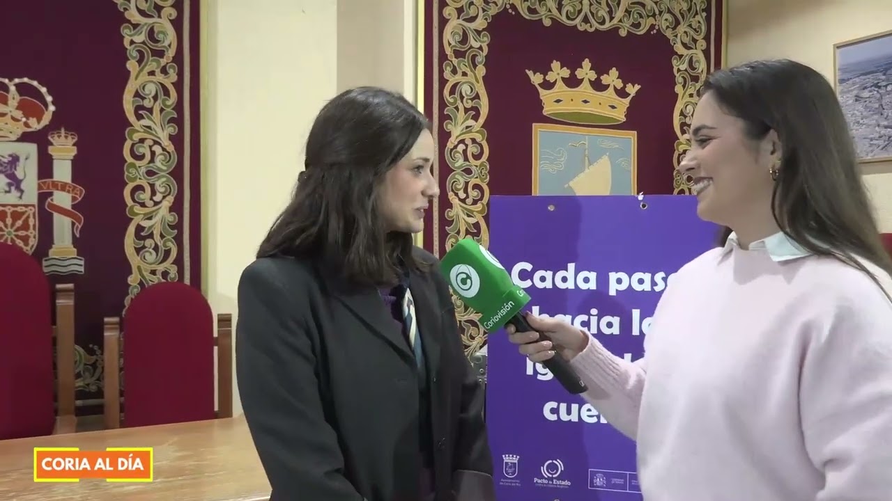 Acto institucional por el 8M en Coria del Río