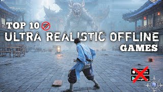 Top 10 OFFLINE Ultra Realistic Games For Android and iOS 2026! | Best OFFLINE Games Ever! screenshot 5