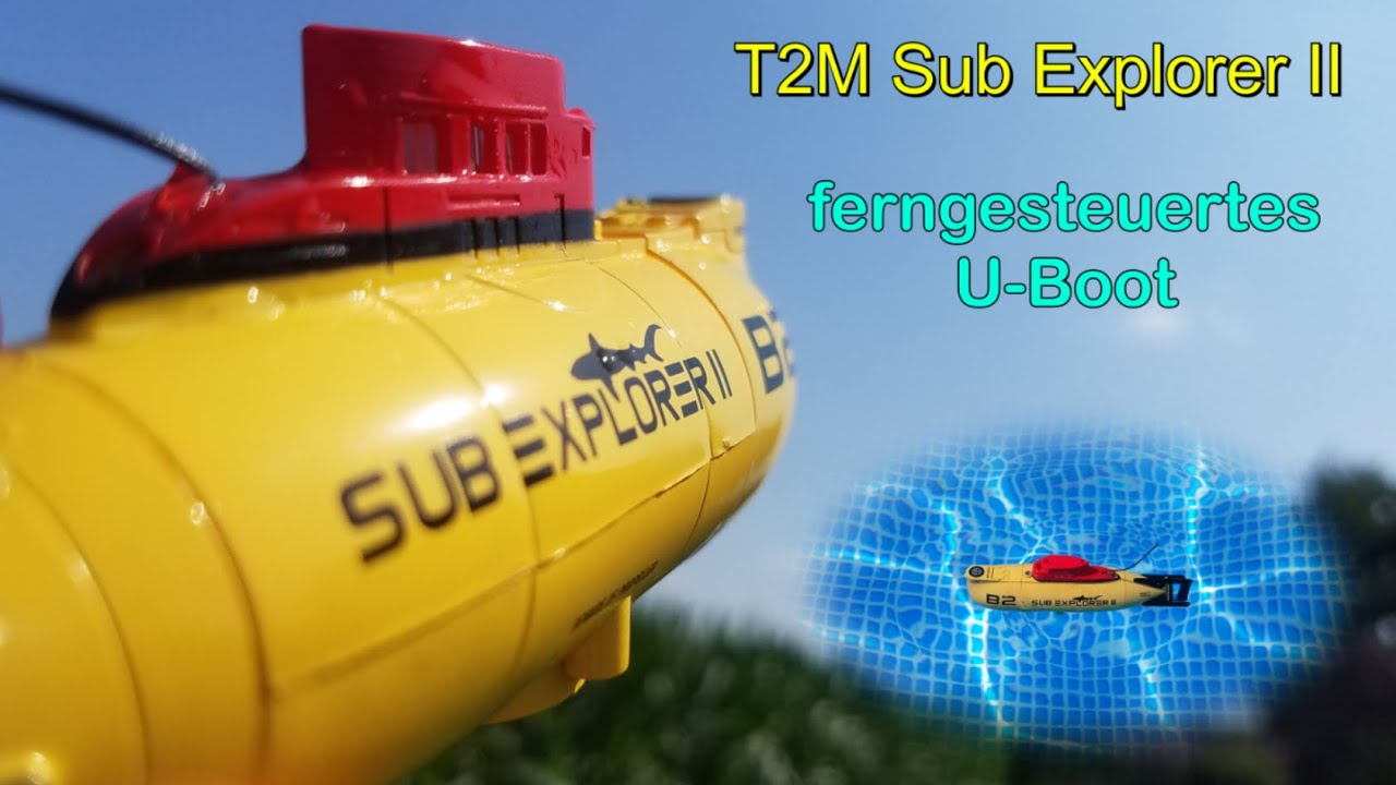 T2M T614 Sub Explorer II Ferngesteuertes mikro U-boot 
