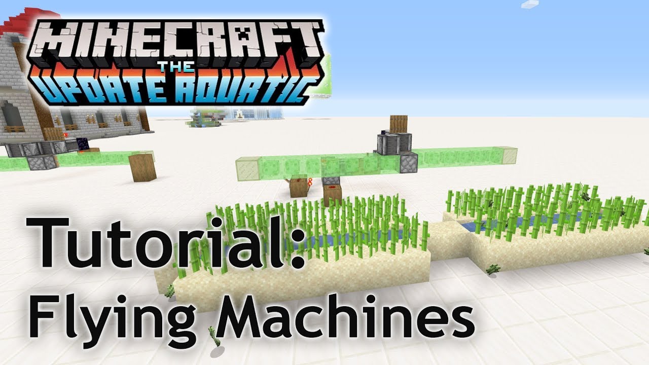 How to Make a Simple Flying Machine in Minecraft: 12 Steps