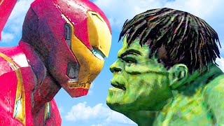 HULK SMASH | Is Iron-Man More Powerful Than Hulk? | FIGHT NOW!!! - What If