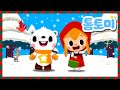 겨울 나라에서 걸어요⛄ | Winter Wonderland🔔 | 어린이 캐롤 | 크리스마스 캐롤 | 캐롤 동요 | 톰토미 (TOMTOMI)