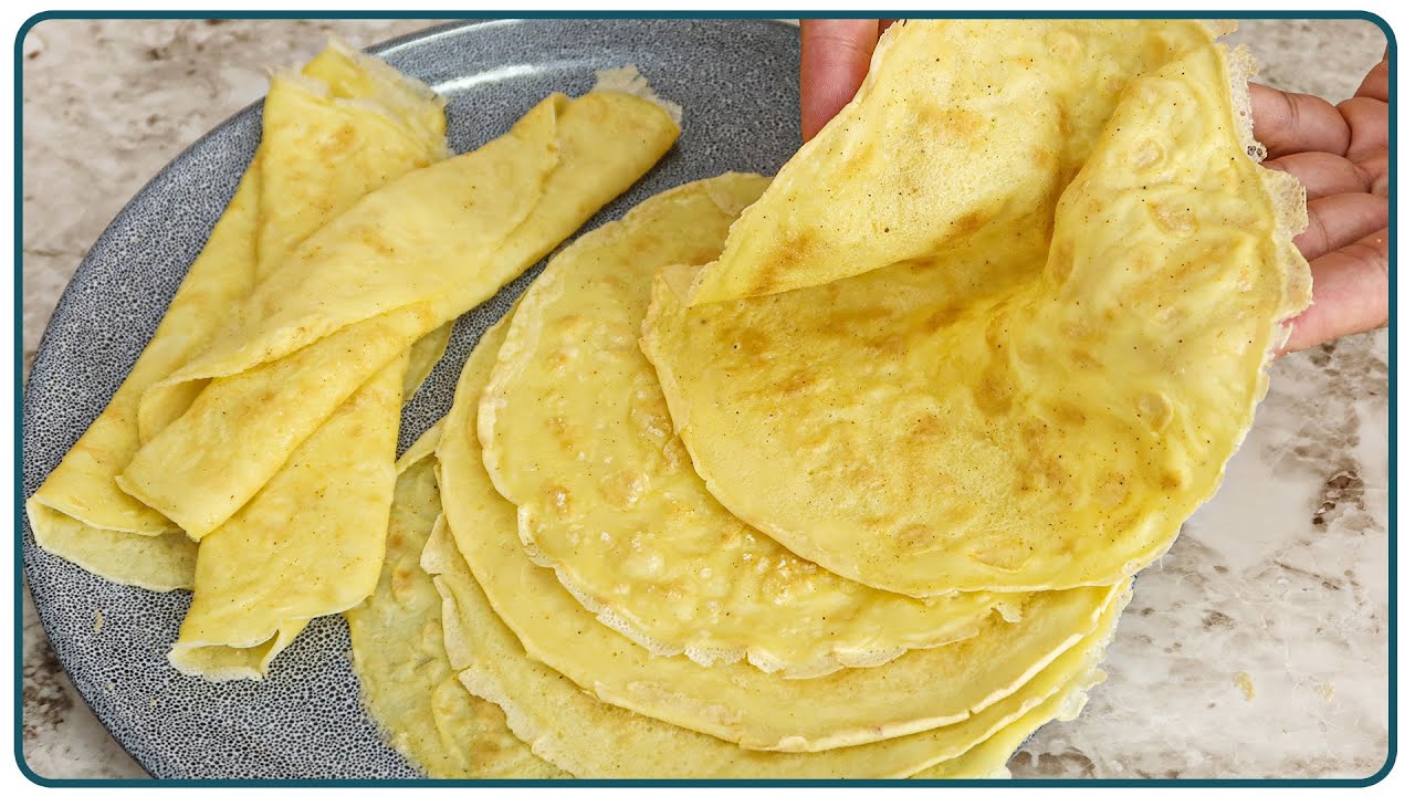 КАК СДЕЛАТЬ БЛИННОЕ ТЕСТО БЕЗ ПШЕНИЧНОЙ МУКИ И БЕЗ МОЛОКА | ПРОСТОЙ БЛИН | Нанду Андраде