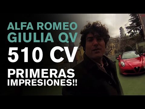 Vídeo TV. Tocamos el nuevo Alfa Romeo Giulia QV en Madrid