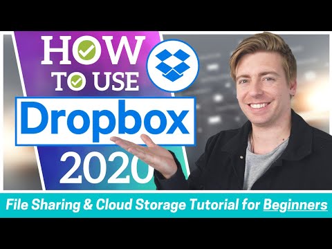 HOW TO USE DROPBOX | FREE File Sharing & Cloud Storage Software (Beginners Tutorial 2020)