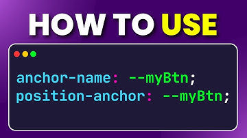 The CSS POSITION Anchor Trick I Used to REVOLUTIONIZE My Designs