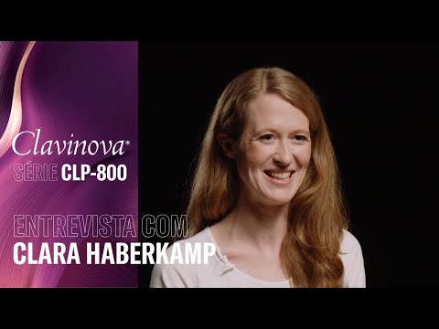Série Clavinova CLP-800 - Entrevista com Clara Heberkamp
