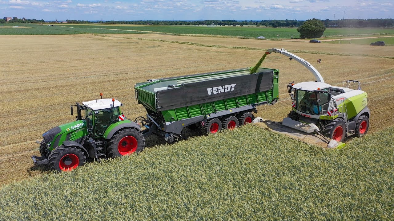 åbning fordel procent Claas Jaguar 990 | GPS silage | Fendt - YouTube