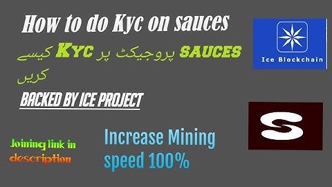 How to do kyc on sauces project || sauces project par Kyc Verification kasa Kara || full tutorial