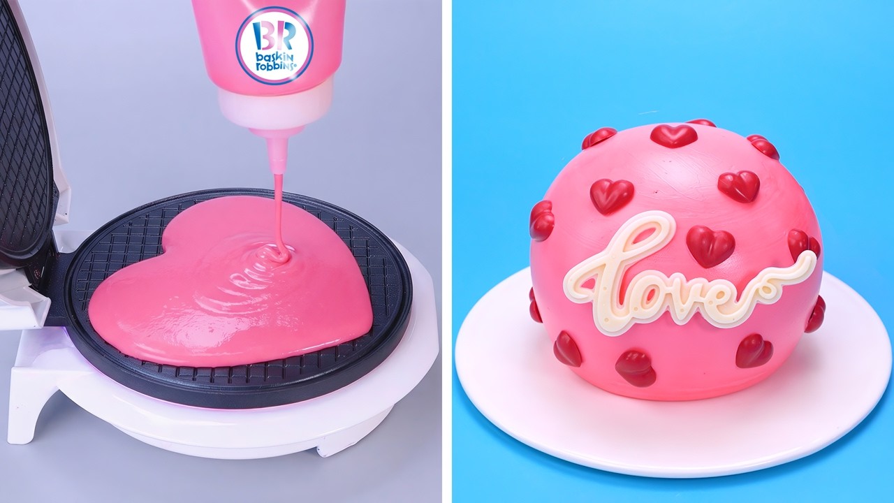 💘 15+ Ide Kue Valentine Cantik & Romantis 💐 Valentine Cake Recipes | Satisfying Cake Decoration