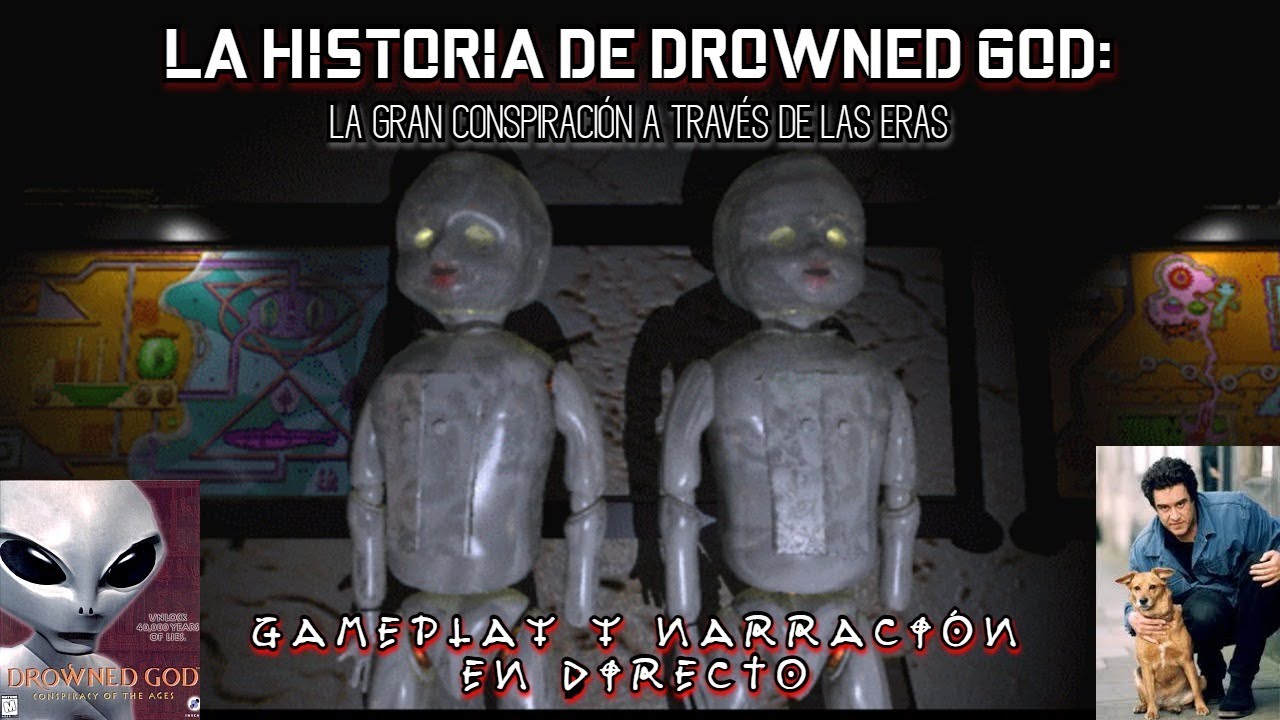 HISTORIA Y GAMEPLAY de DROWNED GOD (1996) un videojuego esotérico, por