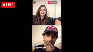 Ayesha khan & Abhishek kumar Live On Instagram ❤🔥