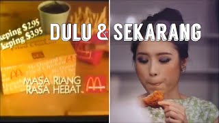 Iklan McDonald’s Dulu & Sekarang | Not ASMR or Mukbang | McDonald’s Advertisement Compilation