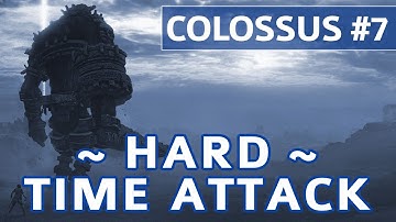Shadow of the Colossus (PS4) - Colossus #7 Hydrus Boss Fight - Hard Time Attack
