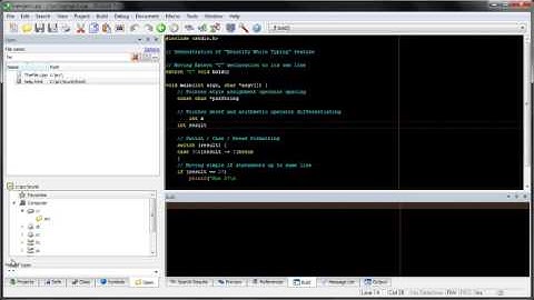 SlickEdit - Using the Open Tool Window