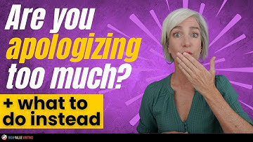 Are you apologizing too much at work?