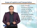 MGMT715 Advanced Transportation & Logistics Management Lecture No 1