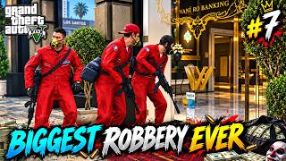 ROBBERY IN CITY'S BIGGEST JEWELLERY SHOP | GTA V GAMEPLAY #7 #gaming #gameplay