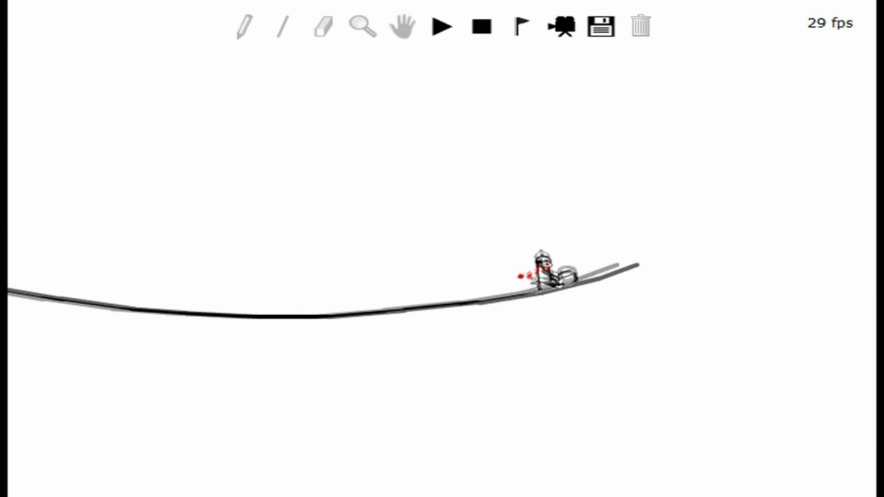 Line Rider Course - Heithrow - YouTube