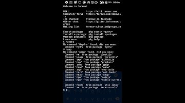How to Remove session in termux