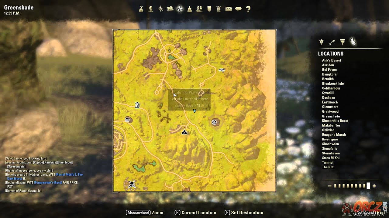 Greenshade Treasure Map II Location - The Elder Scrolls Online - YouTube.