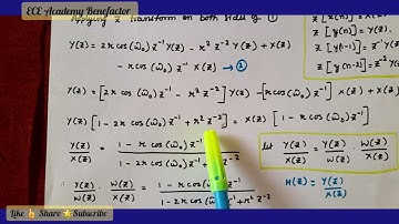 DSP | Direct Form 2 Realization of IIR Filter *1 | Easy Exam Based  @ECE Academy Benefactor