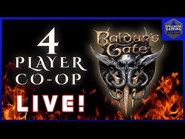 The Adventure Begins - 4 Player Co-op - Baldur's Gate 3 Gameplay #1 