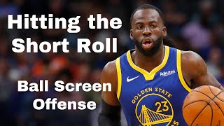 Beating Aggressive Coverages with the Short Roll | Ball Screen Offense