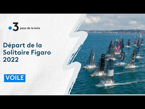 Voile. Le départ de la 53e édition de la Solitaire du Figaro 2022 (France 3 Pays de la Loire)