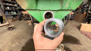 Line Boring a John Deere Tractor Front Suspension