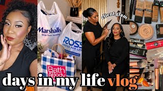 Vlog | fall pickups🍂, client makeup + closet sneek peak + makeup shopping, days in my life