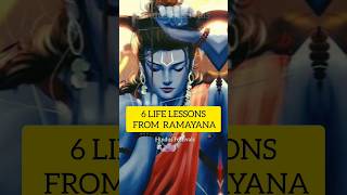 6 Life lessons from Ramayana trending viral explore ramayan lifelessons status shorts like