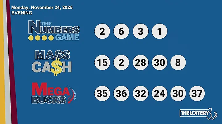 Evening Drawings: Monday, November 24, 2025