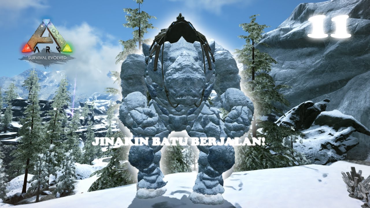 Taming Rock Elemental ARK Valguero Indonesia YouTube
