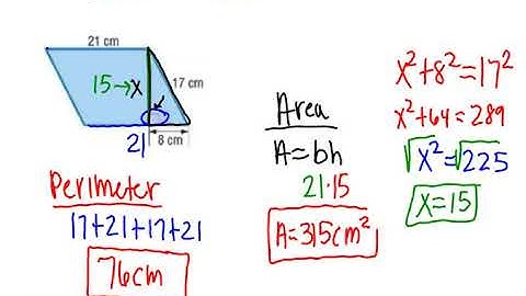 Enriched Geom 11 1 Area of Parallelograms and Triangles