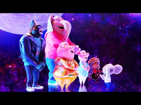 Sing 2 | Buster&rsquo;s New Space-Themed Show | Extended Preview