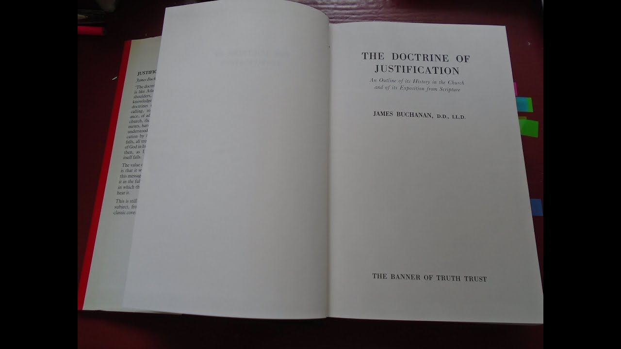 Classic Christian Books: Buchanan on Justification - YouTube