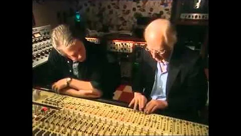 Brian Wilson and George Martin