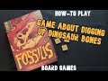 Fossilis  board games  howto play