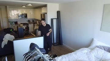 How to divide a space without requiring construction