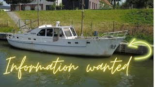 Project Y EP 2 - looking for information and start dismantling - Restoration of a steel boat